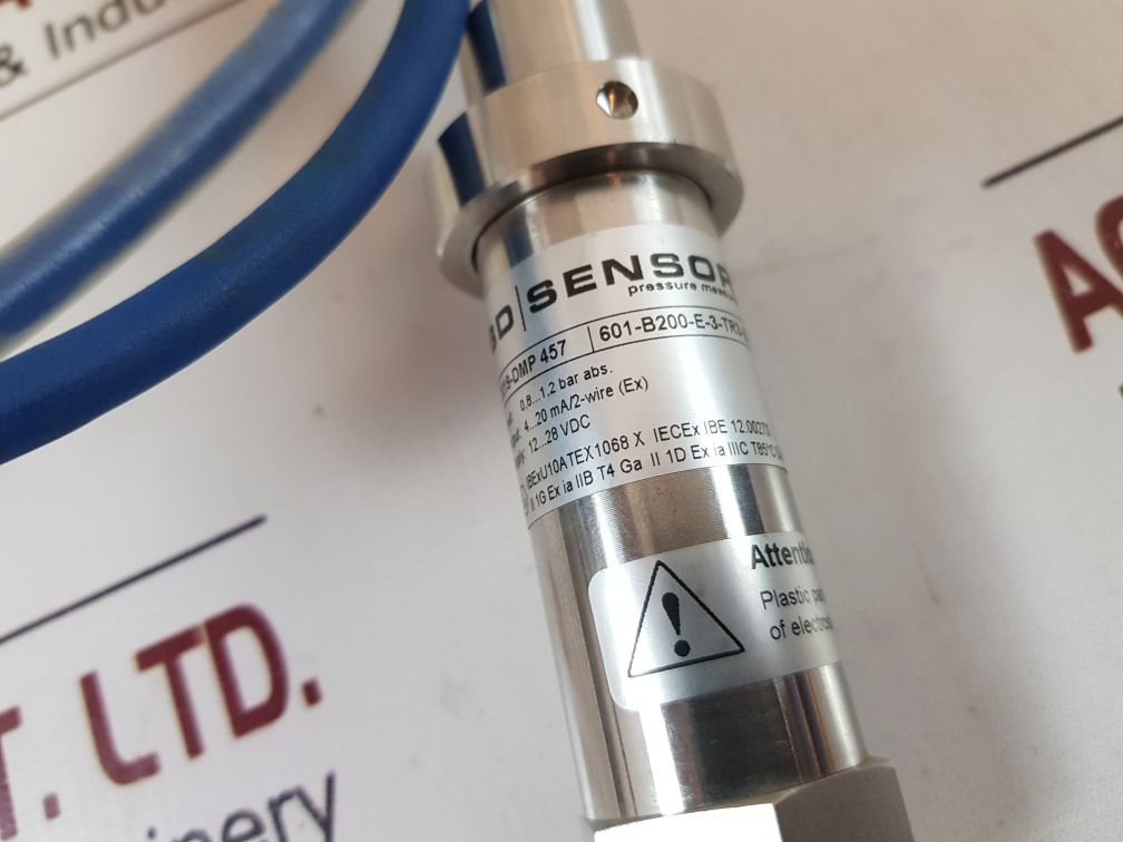 Bd Sensors Dx19-dmp457 Pressure Transmitter