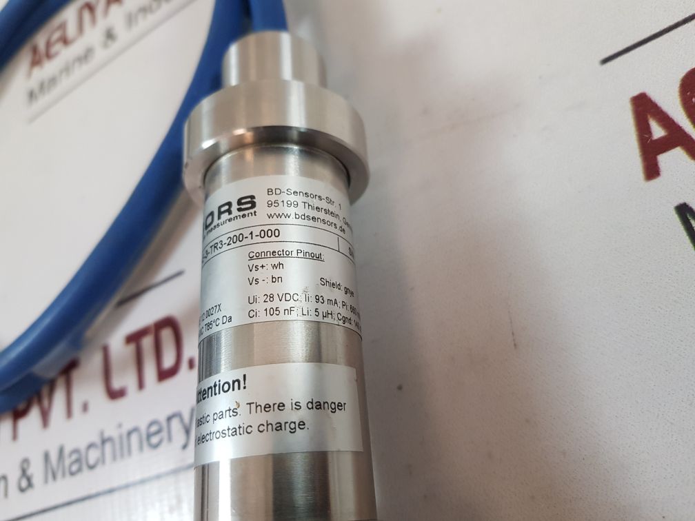 Bd Sensors Dx19-dmp457 Pressure Transmitter