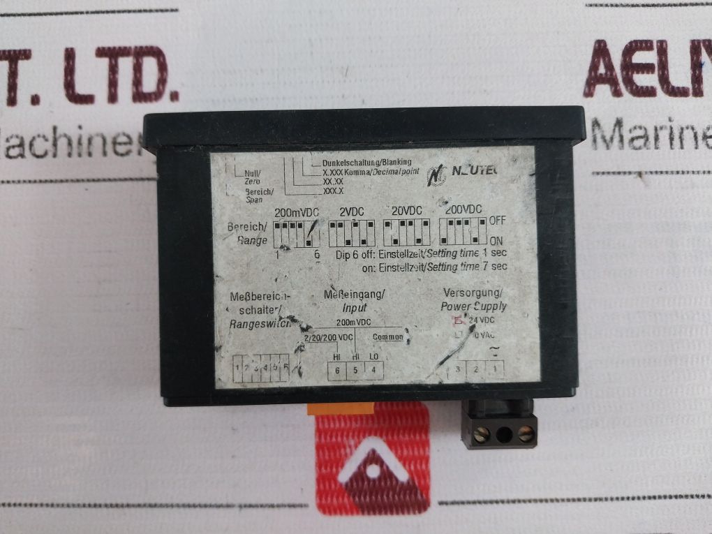 Bdk D 9624 Rb Digital Panelmeter