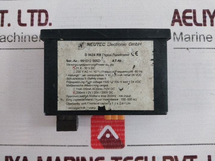 Bdk D 9624 Rb Digital Panelmeter