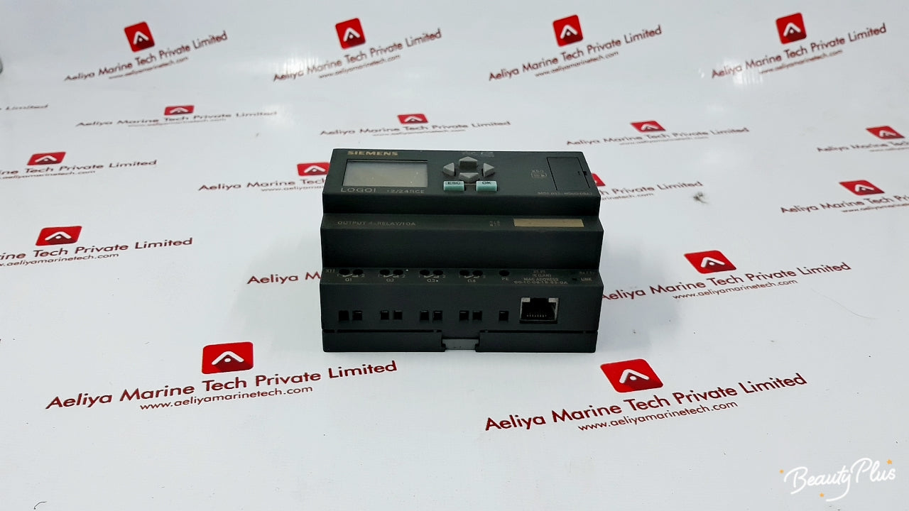 Siemens logo 12/24rce 6ed1 052-1 md00-0ba7 logic module