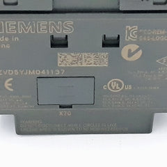 Siemens logo 12/24rce 6ed1 052-1 md00-0ba7 logic module