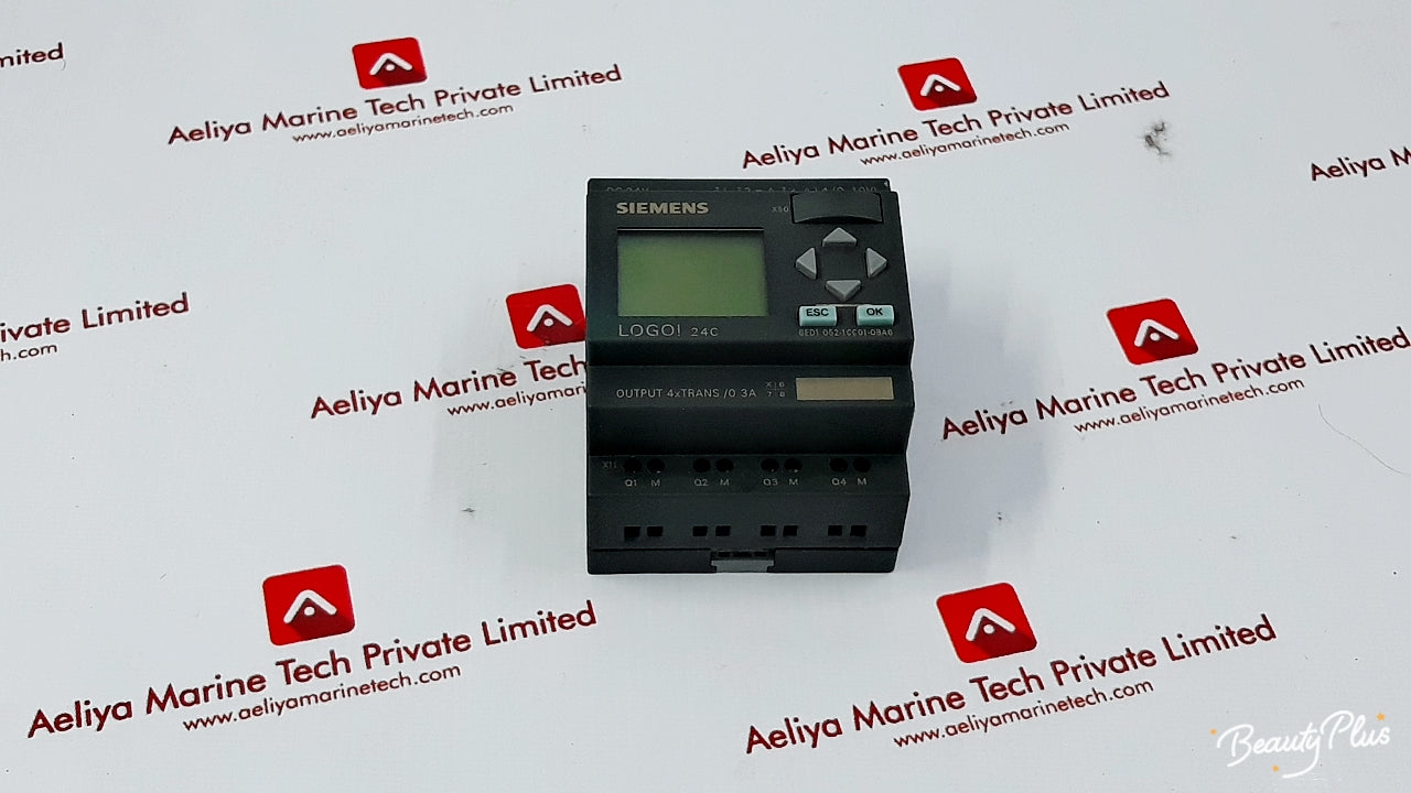 Siemens Logo 24C 6Ed1 052-1Cc01-0Ba6 Logic Module (Display Issue)