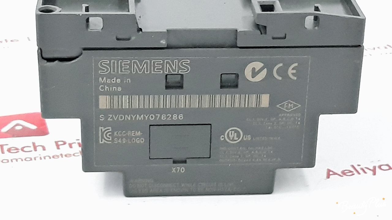 Siemens Logo 24C 6Ed1 052-1Cc01-0Ba6 Logic Module (Display Issue)