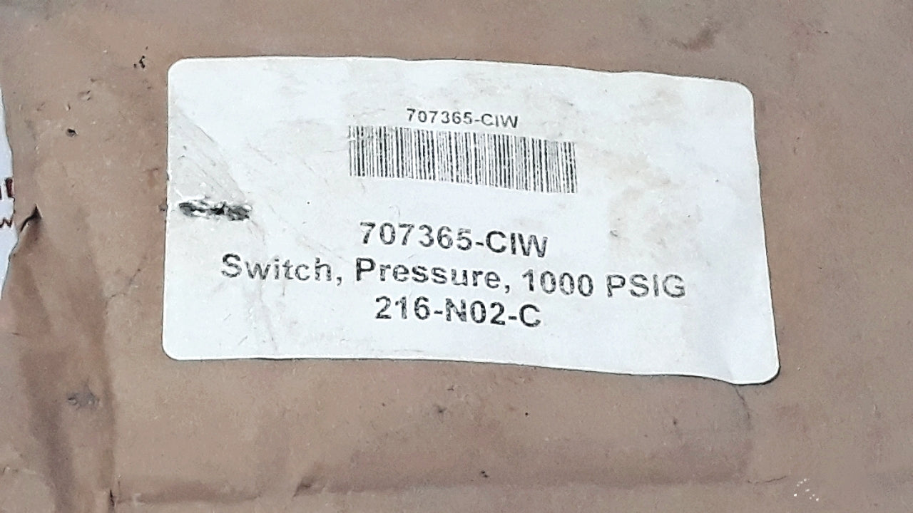 Itt 98087-106P4S21 Neo-hydro Pressure Switch