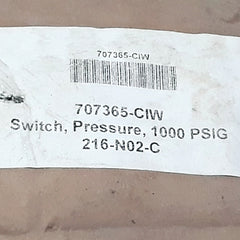 Itt 98087-106P4S21 Neo-hydro Pressure Switch