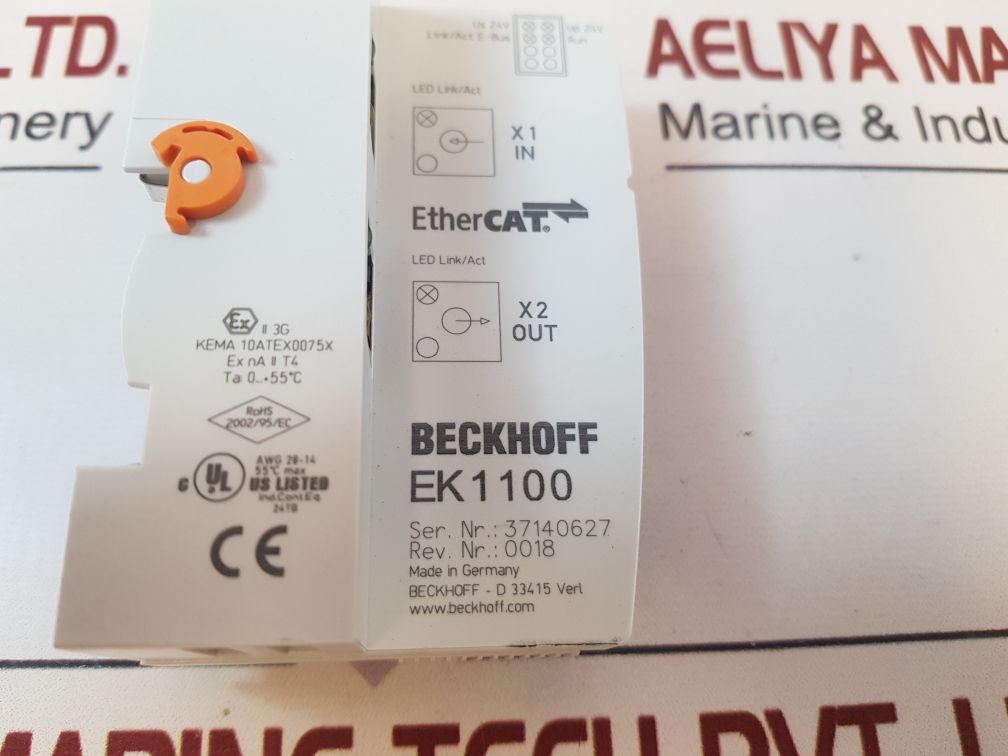 Beckhoff Ek1100 Ethercat Coupler
