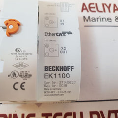 Beckhoff Ek1100 Ethercat Coupler
