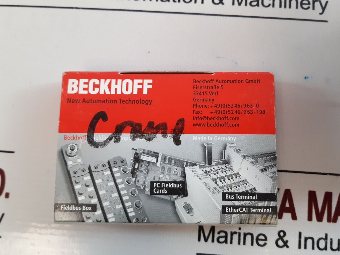 Beckhoff El2535 Pwm Current Terminal