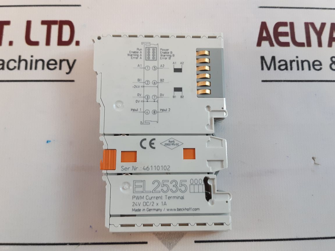 Beckhoff El2535 Pwm Current Terminal
