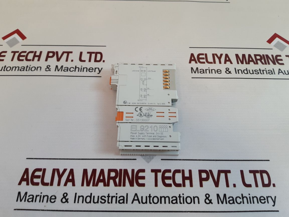 Beckhoff El9210 Power Supply Terminal 24V Dc