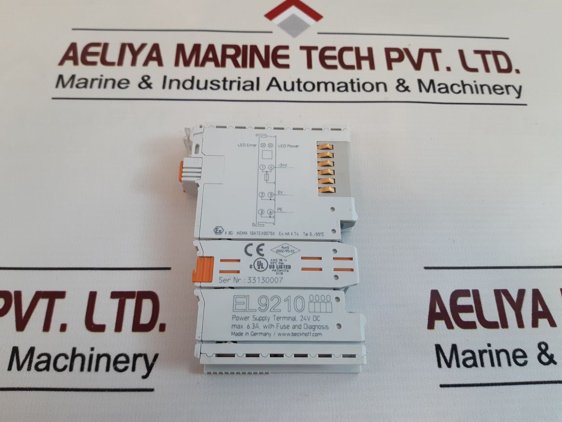 Beckhoff El9210 Power Supply Terminal 24V Dc