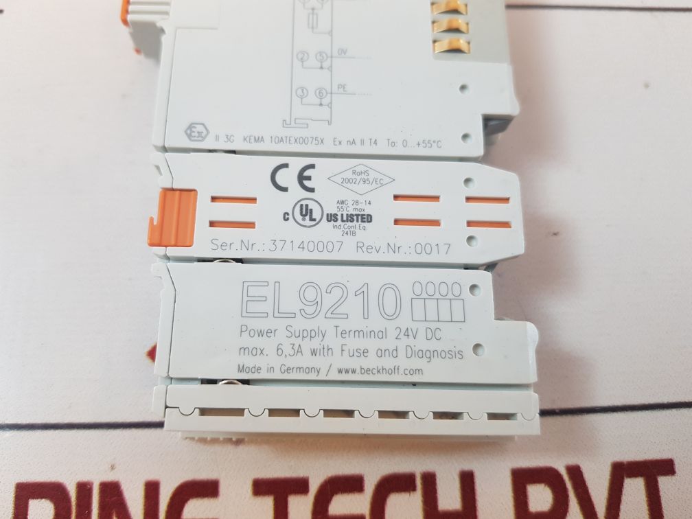Beckhoff El9210 Power Supply Terminal Module Free Shipping
