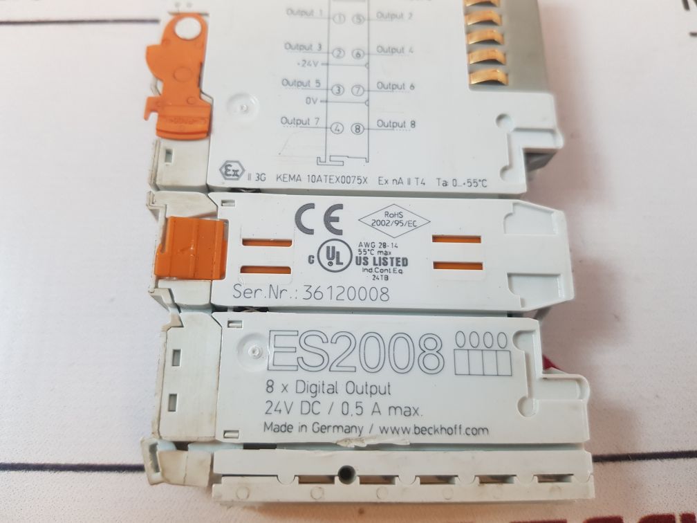 Beckhoff Es2008 Digital Output Free Shipping
