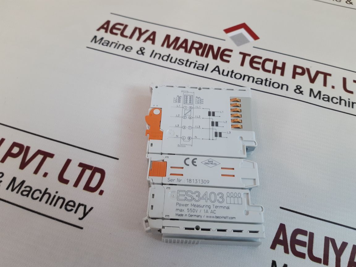 Beckhoff Es3403 Power Measuring Terminal