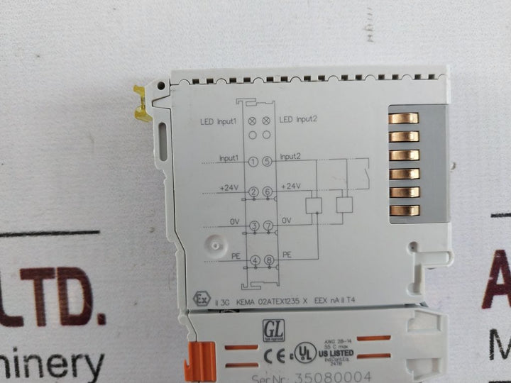 Beckhoff Kl1002 Digital Input Module