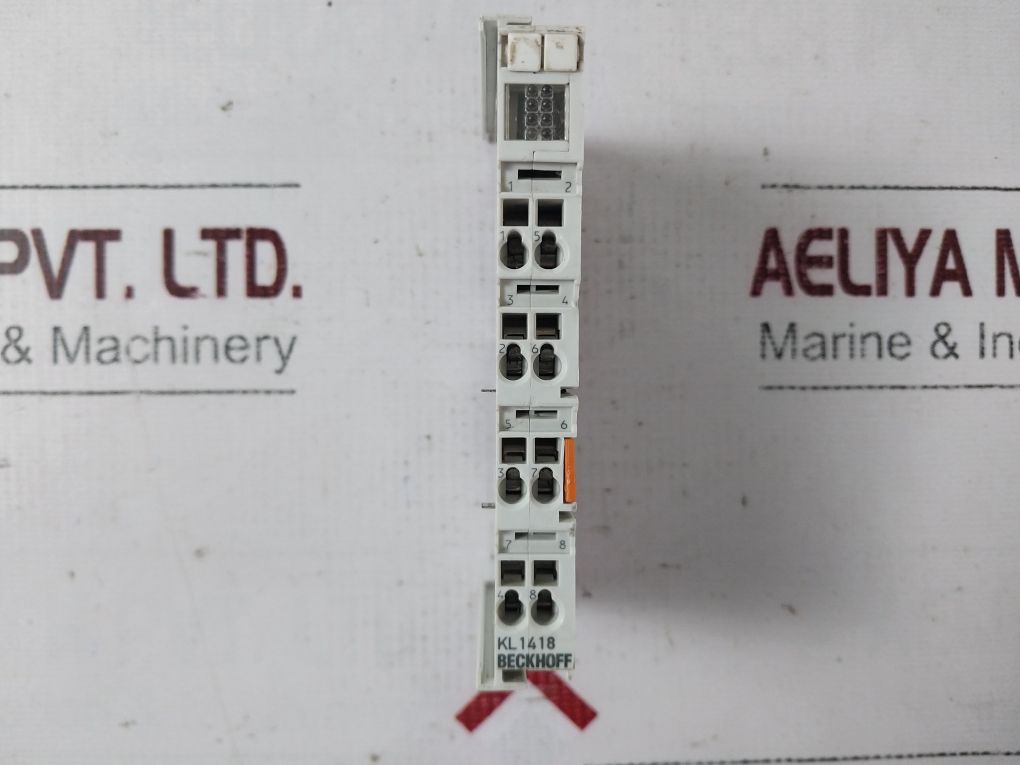 Beckhoff Kl1418 8 X Digital Input Module