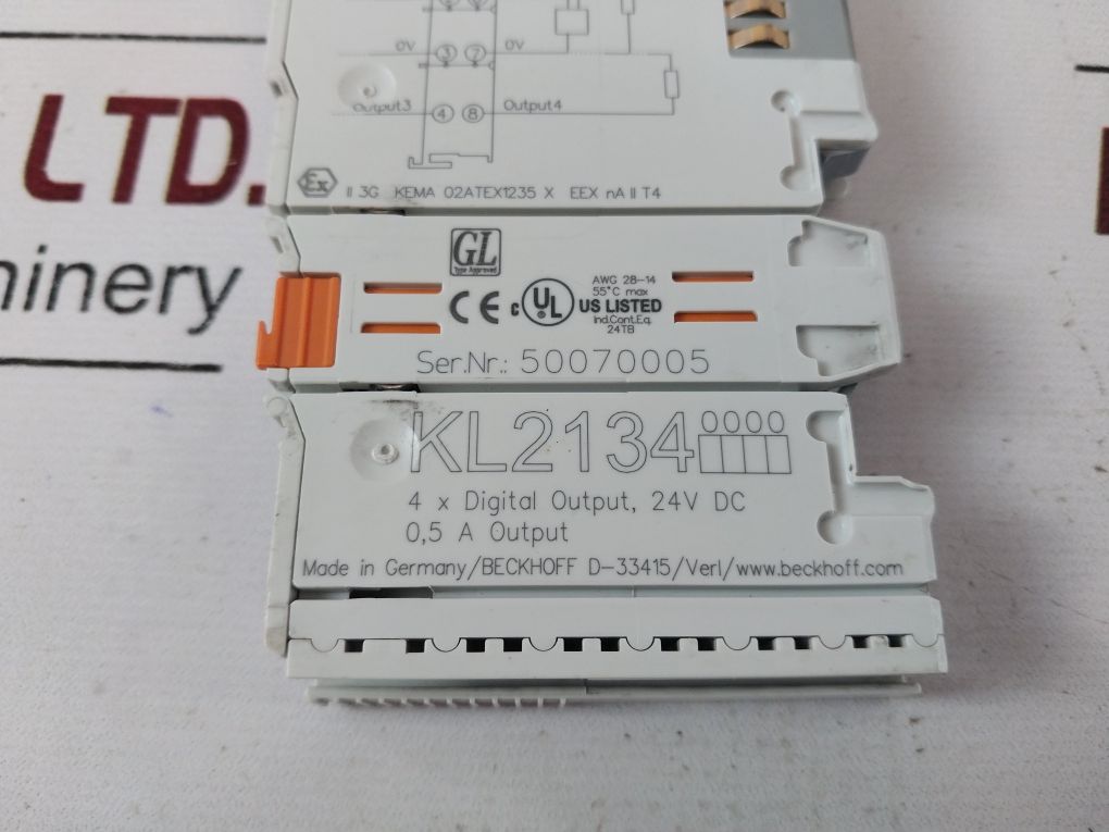 Beckhoff Kl2134 Digital Output Module