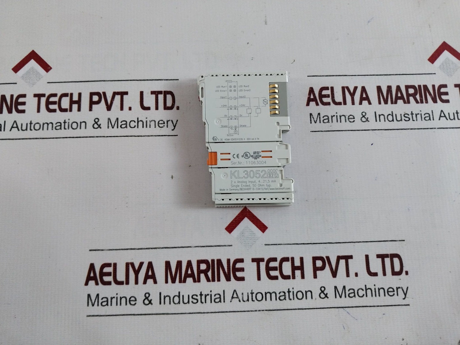 Beckhoff Kl3052 2X Analog Input Module