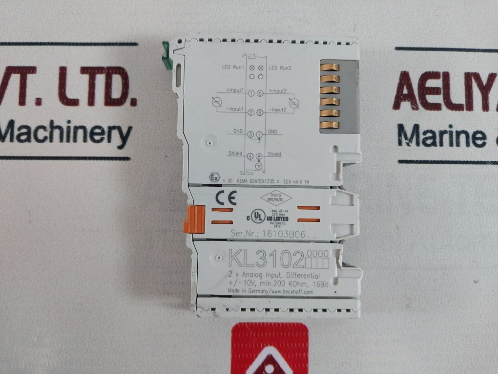 Beckhoff Kl3102 55°C Max