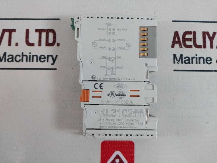 Beckhoff Kl3102 55°C Max