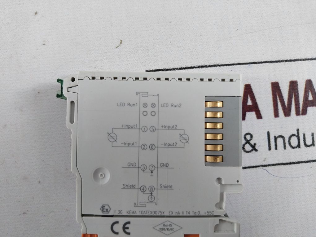 Beckhoff Kl3102 2 X Analog Input, Differential Module