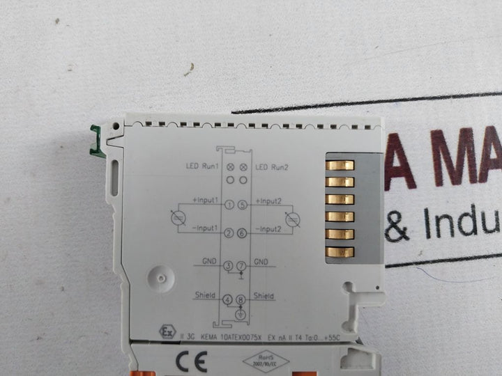 Beckhoff Kl3102 2 X Analog Input, Differential Module