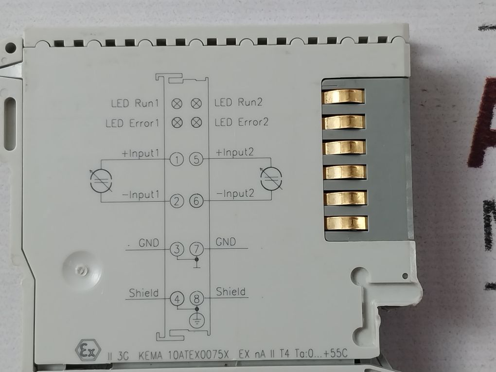 Beckhoff Kl3122 Analog Input Differential