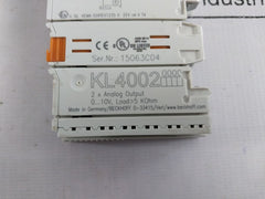 Beckhoff Kl4002 2 X Analog Output Module