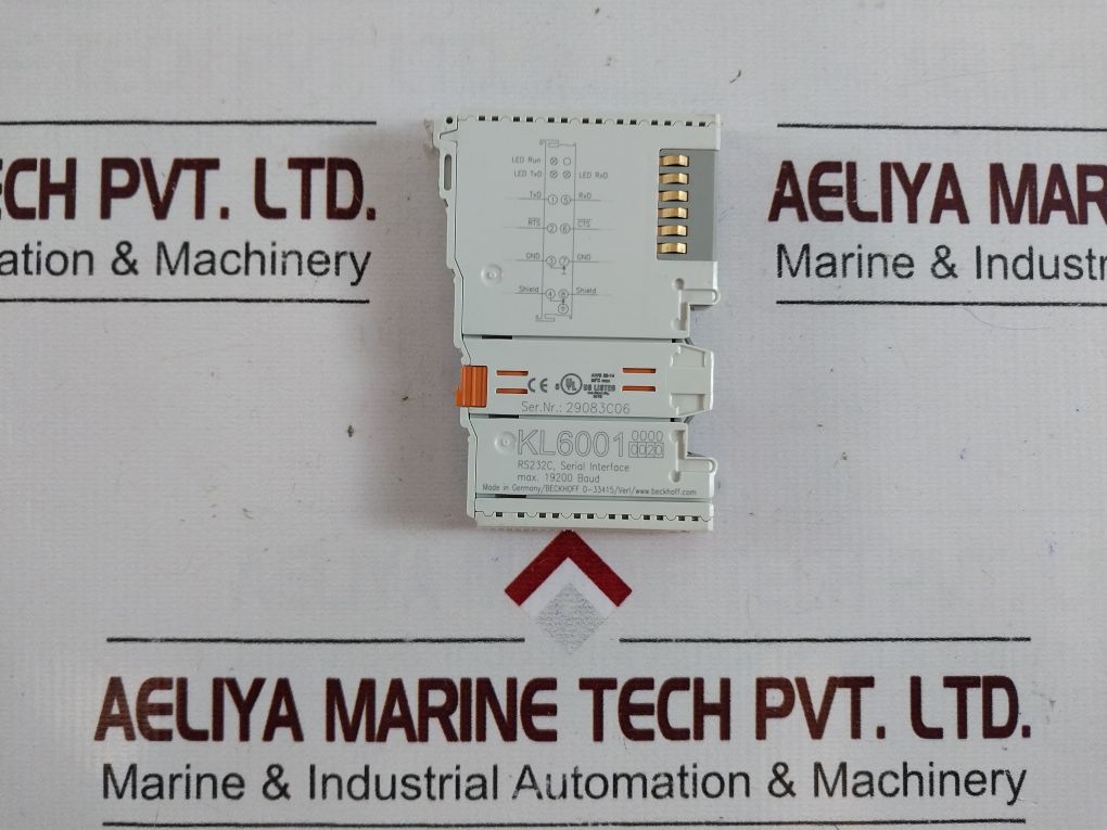 Beckhoff Kl6001 Serial Interface Module – Aeliya Marine Tech