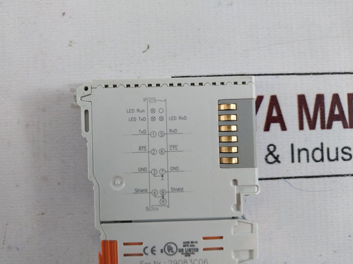 Beckhoff Kl6001 Serial Interface Module