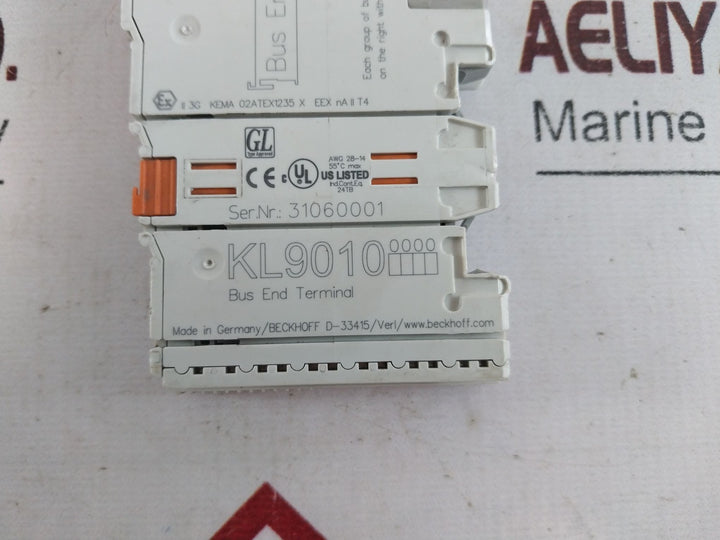 Beckhoff Kl9010 Bus End Terminal 