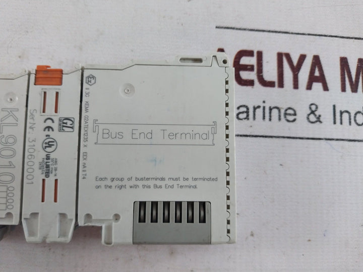 Beckhoff Kl9010 Bus End Terminal 