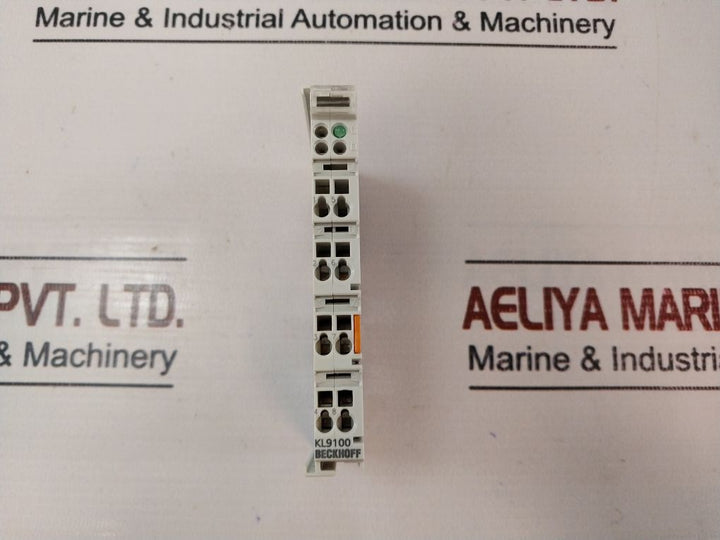 Beckhoff Kl9100 Potential Supply Terminal