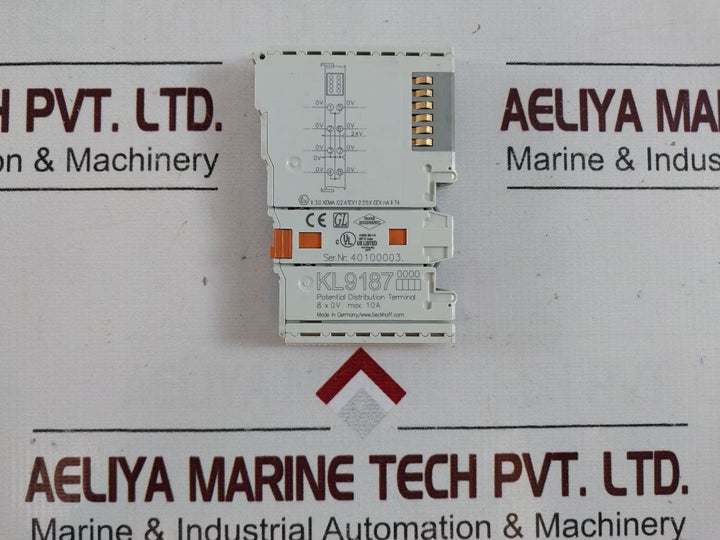 Beckhoff Kl9187 Potential Distribution Terminal Module