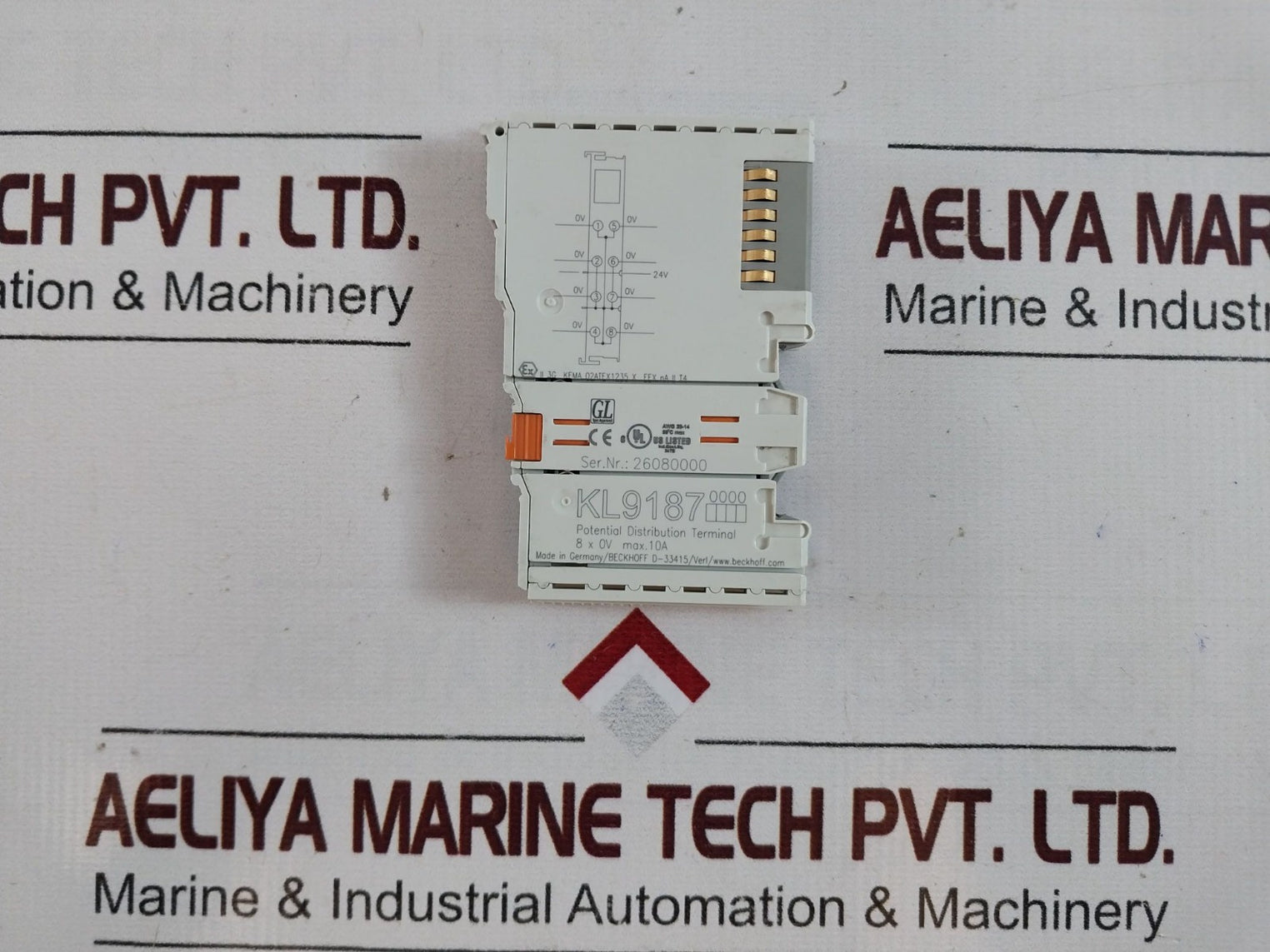 Beckhoff Kl9187 Potential Distribution Terminal Module 57 2349008