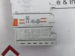 Beckhoff Kl9187 Potential Distribution Terminal Module 68 8279708