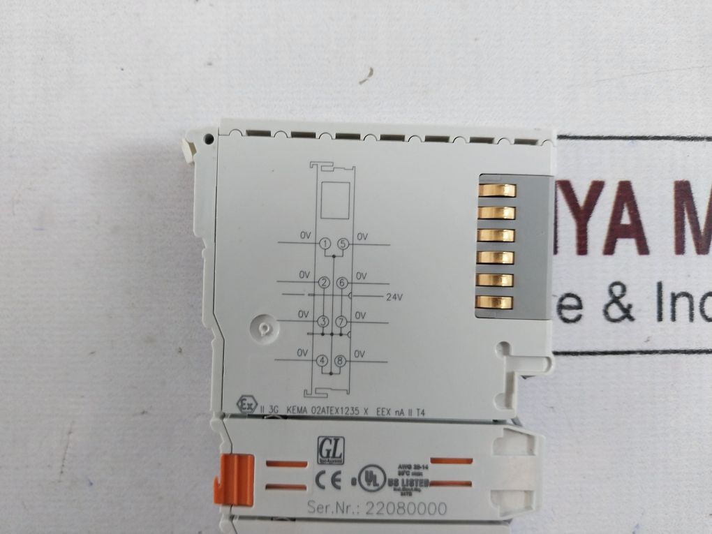 Beckhoff Kl9187 Potential Distribution Terminal Module 68 8279708