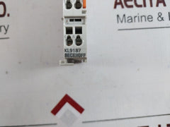 Beckhoff Kl9187 Potential Distribution Terminal Module 68 8279708