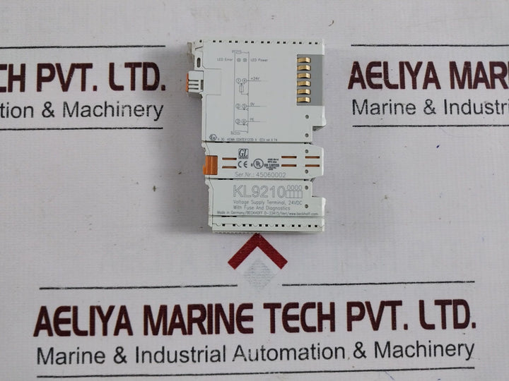 Beckhoff Kl9210 Voltage Supply Terminal Module