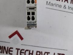 Beckhoff Kl9210 Voltage Supply Terminal Module
