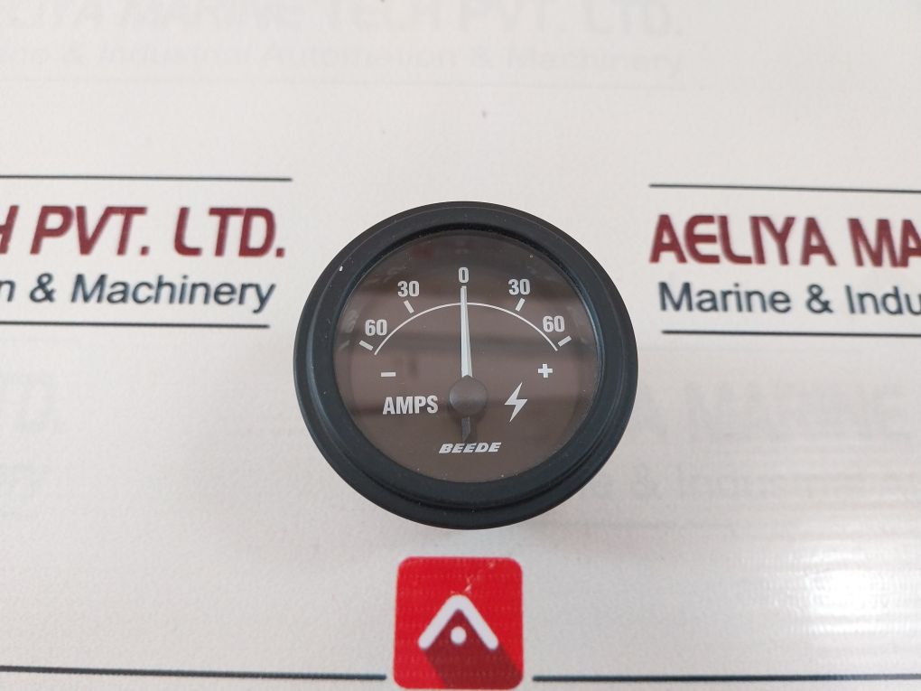 Beede Instruments 943376 60-0-60 Amps Gauge