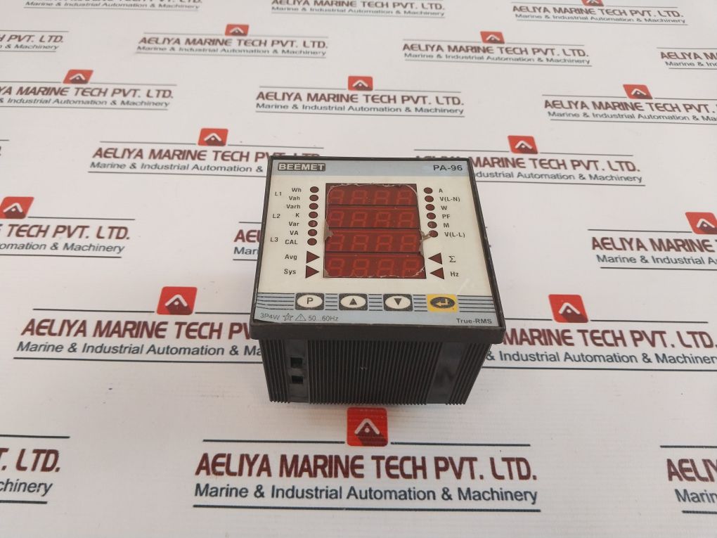 Beemet Pa-96, 3 Phase 4 Wire Digital Power Analyzer Class 1.0 50/60Hz