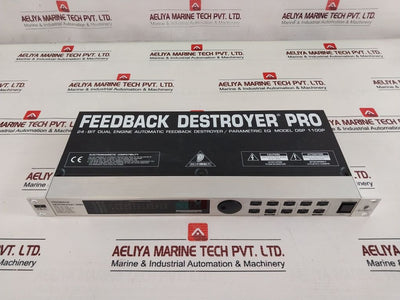 Behringer Dsp 1100P Feedback Destroyer/ Parametric Equalizer
