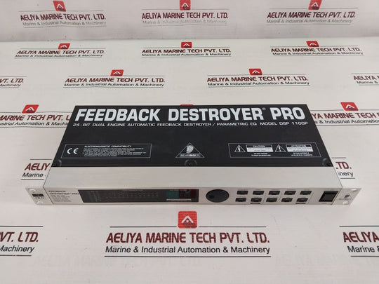Behringer Dsp 1100P Feedback Destroyer/ Parametric Equalizer