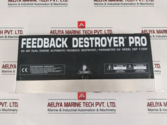 Behringer Dsp 1100P Feedback Destroyer/ Parametric Equalizer