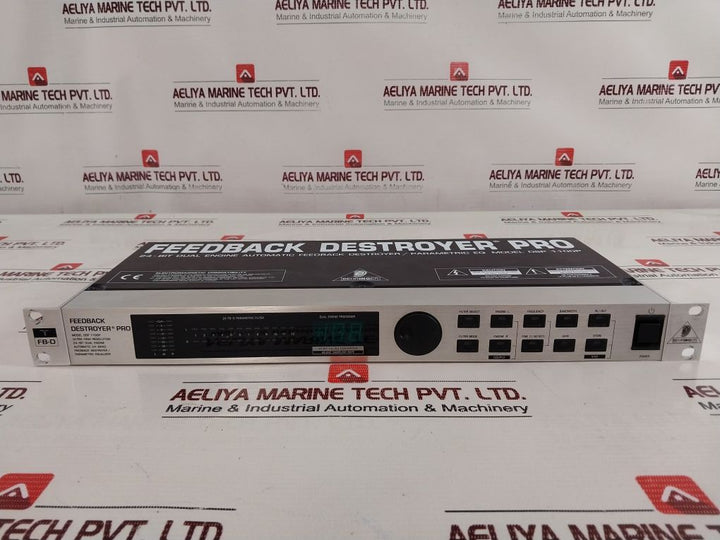 Behringer Dsp 1100P Feedback Destroyer/ Parametric Equalizer