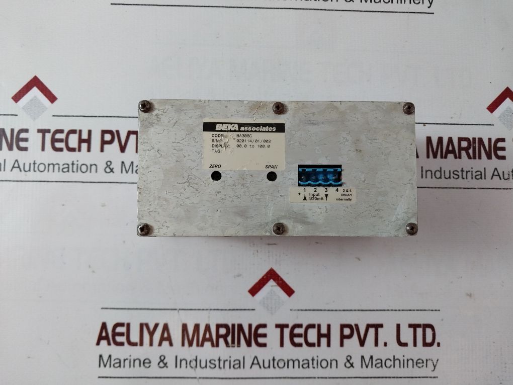 Beka Associates Ba308C 3 1/2 Digit Indicator Display 00.0 To 100.0