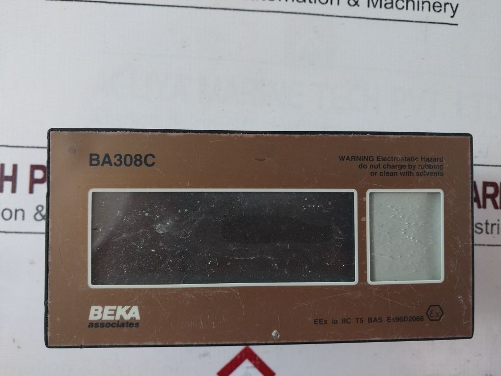 Beka Associates Ba308C 3 1/2 Digit Indicator Display 00.0 To 100.0