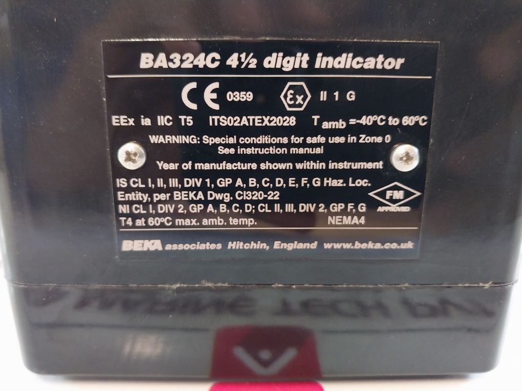 Beka Ba324C 4 ½ Digital Indicator